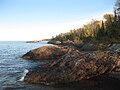 Lake Superior coast from Copper Harbor, Michigan