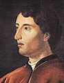 Leon Battista Alberti (1404-1472), Pizkundeko arkitektorik handienetako bat.