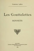 LeMay - Les gouttelettes, sonnets, 1904.djvu