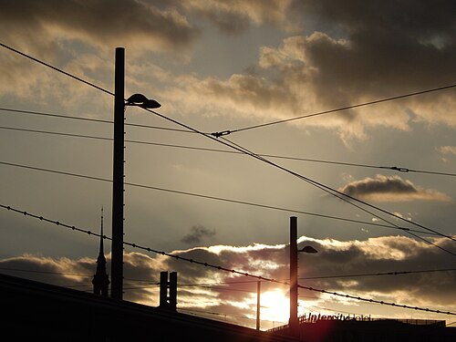 Leipzig, dusk