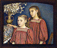 Lemmen, Georges - The Two Sisters or The Serruys Sisters - Google Art Project.jpg