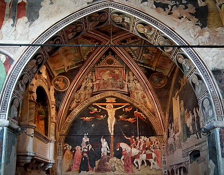 Frescos around the apse Lentate sul Seveso, Oratorio di Santo Stefano 006.JPG