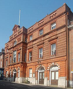 Lewes Town Hall, High Street, Lewes (NHLE Code 1353072) (March 2022) (3).JPG