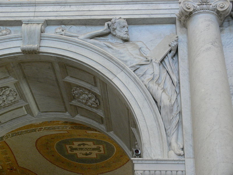 File:LoC Great Hall Commemorative Arch sculpture right.jpg