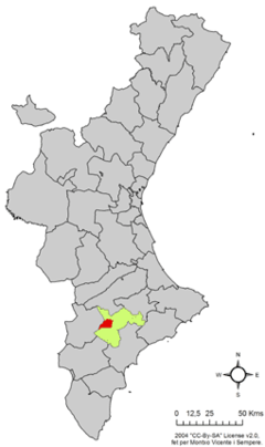 Localització d'Onil respecte el País Valencià.png