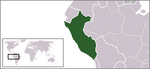 Localizzazione del Perù