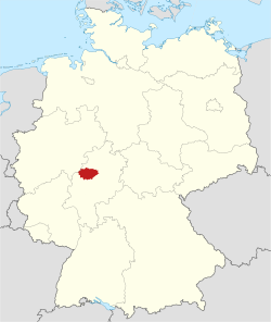 Locator map MR in Germany.svg