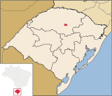 Locator map of Não-Me-Toque in Rio Grande do Sul.svg