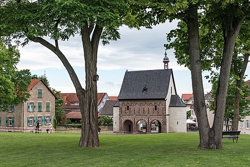 Lorsch, Kloster, Torhalle, Ansicht von Osten. UNESCO-Welterbe