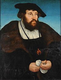 Lucas Cranach (I) - Bildnis Christians II., König von Dänemark (MbK, Leipzig).jpg