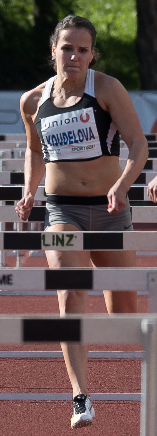 Lucie Koudelová Leichtathletik Gala Linz 2017-7407 (cropped)