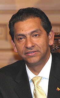 Lucio Gutiérrez President of Ecuador