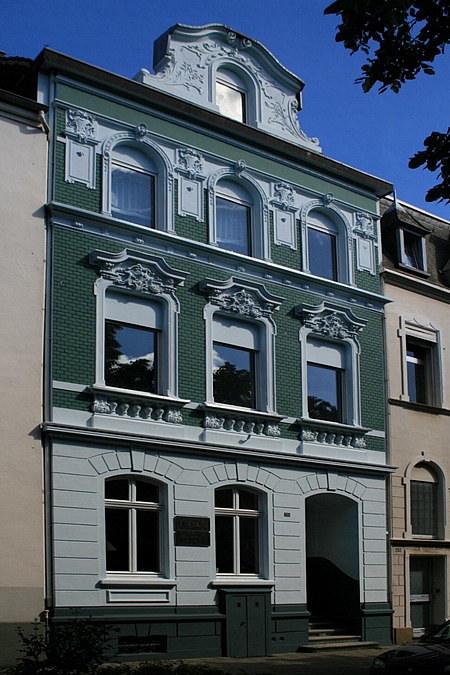 Mönchengladbach Ry Mitte Denkmal Nr. B 106, Brucknerallee 214 (5534)