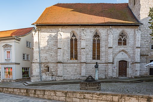 Mühlhausen (Thüringen), Allerheiligengasse, Allerheiligenkirche 20170720 002