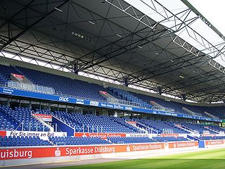 MSV-Arena football (soccer) stadium in Duisburg, Germany