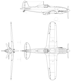 Схема Macchi C.202