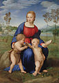 „Madona su dagiliu“ (1506 m., Uficių galerija, Florencija)