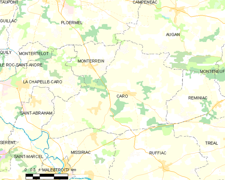 Fitxer:Map commune FR insee code 56035.png
