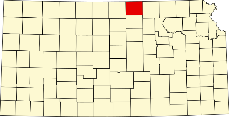 File:Map of Kansas highlighting Republic County.svg