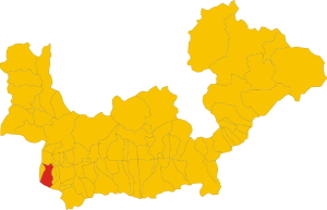 Map of comune of Delebio (province of Sondrio, region Lombardy, Italy).svg