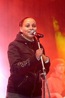 Tina performing in 2008