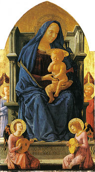 Masaccio, polittico di pisa, madonna col bambino, berlino 135,50x73 cm.jpg