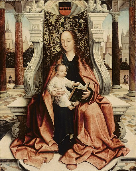 File:Master of Frankfort - The Virgin Enthroned - 89.59 - Detroit Institute of Arts.jpg