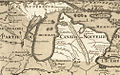 Image 16Michigan in 1718, Guillaume de L'Isle map, approximate state area highlighted (from History of Michigan)