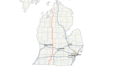 Map of Michigan State Route 66