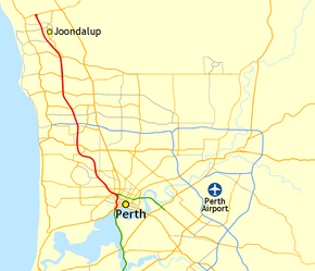 Mitchell Freeway map.png