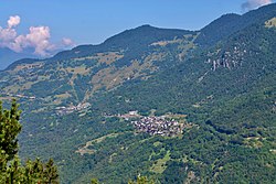 Skyline of Montagny