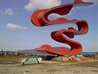 Monumento Tomie Ohtake in Santos