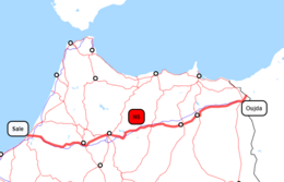 Harta rutieră Maroc N6 (versiune nouă) .png