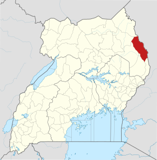 Moroto District District in Uganda