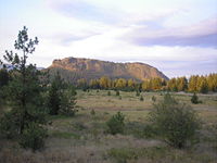 Mt. Boucherie - 758 m (2,487 ft) Mount Boucherie north face.jpg