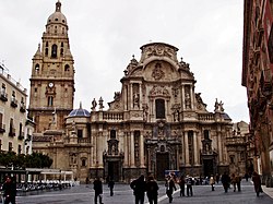 Anvista de la Seu de Murcia.