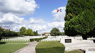 Vue générale de la nécropole nationale.