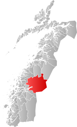 Nord-Rana kommun i Nordland fylke.