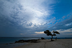 A praia de Nacala