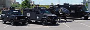 SWAT/Insatsfordon från Metropolitan Nashville Police Department, Tennessee (USA).