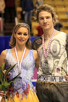 Péchalat und Bourzat bei Skate Canada 2009