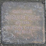 NeustadtAisch Stolperstein Stahl, Marianne.jpg