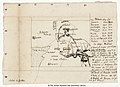 English: A Map of the Middle East by Newton עברית: מפת המזרח התיכון של אייזק ניוטון