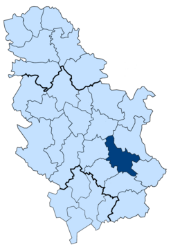 Lokasi di Serbia