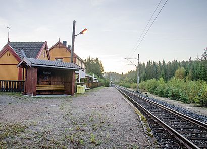 How to get to Nisterud with public transit - About the place