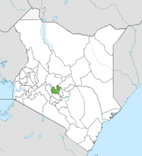 Mahali paWilaya ya Nyeri