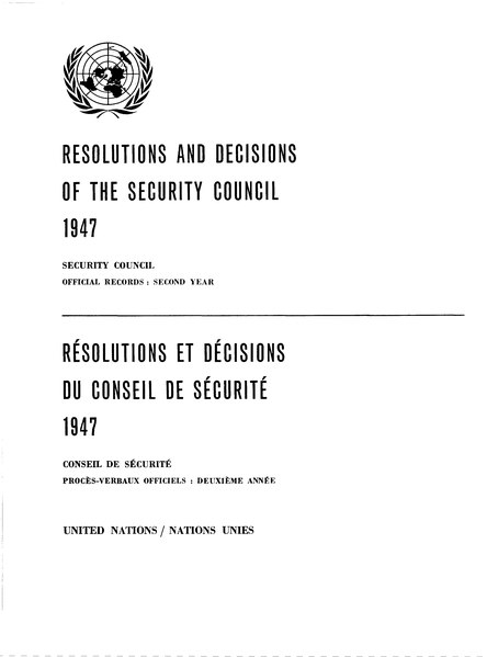 Fichier:ONU - Résolutions et décisions du conseil de sécurité, 1947.djvu