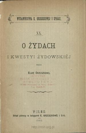 O Żydach i kwestyi żydowskiej.pdf