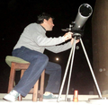 Amateur scientists observing eclipse in فيلا جيزيل [English], Argentina, 8:34 UTC