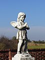 * Nomination Angel on the cementery in Ochodze (Ochotz) in Upper Silesia -- Pudelek 13:26, 24 November 2007 (UTC) * Promotion Good colours and DOF, although it looks just slightly unsharp overall. I think the crop should have included more of the base of the statue and less sky, but it is OK. --Florian Prischl 00:46, 2 December 2007 (UTC)